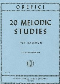 Orefici: Melodic Studies for Bassoon published by IMC