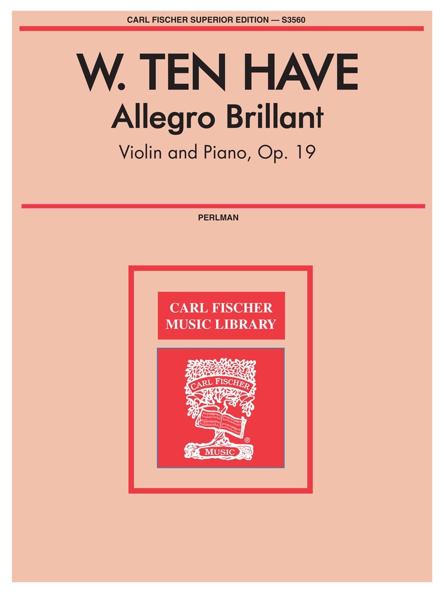 Ten Have: Allegro Brilliant for Violin published by Fischer