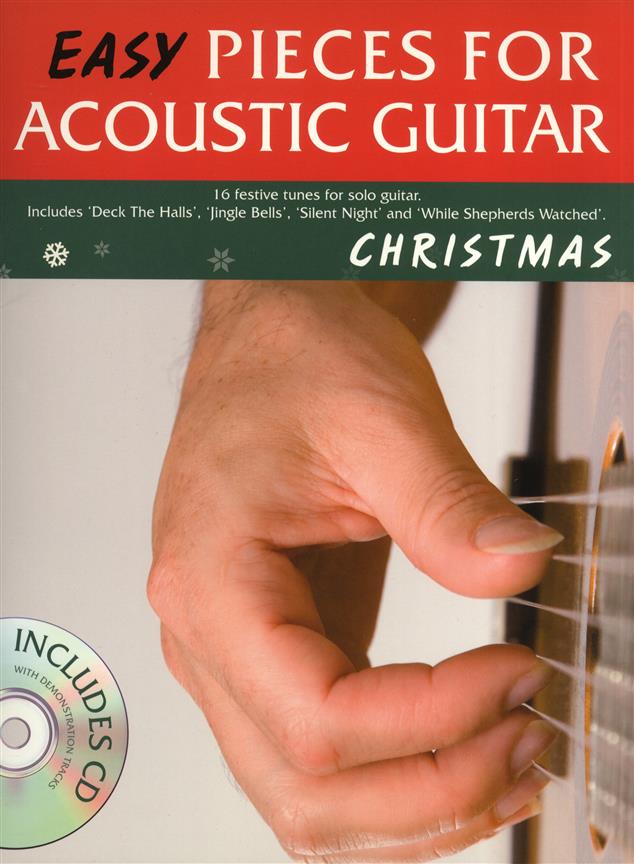 Easy Pieces For Acoustic Guitar: Christmas published by Wise (Book & CD)