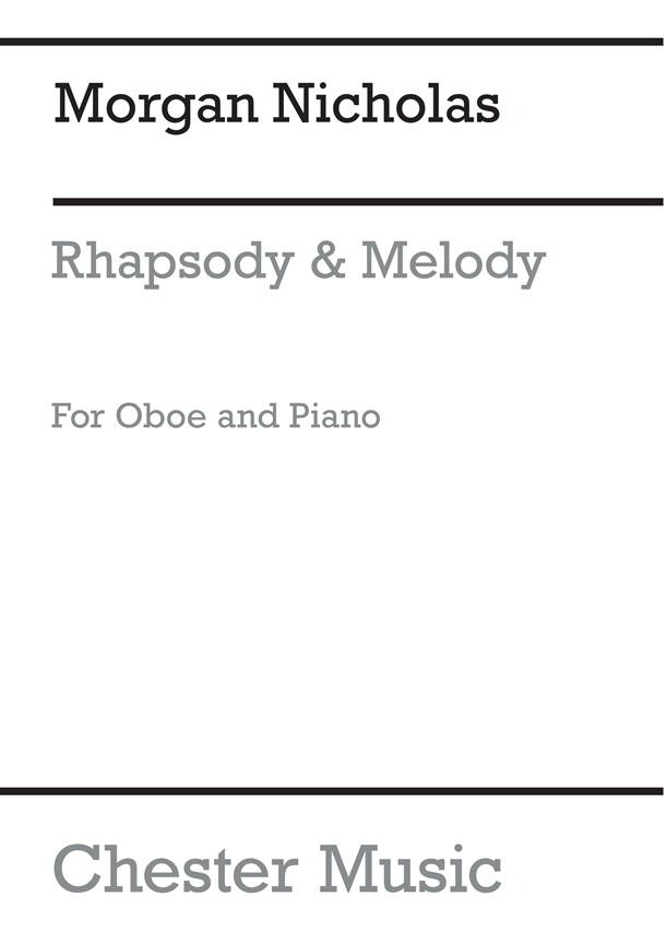Nicholas: Rhapsody and Melody for Oboe published by Chester