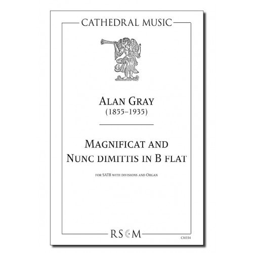 Gray: Magnificat & Nunc Dimittis in Bb SATB published by Cathedral Music