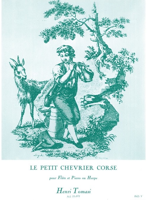Tomasi: Le Petit Chevrier Corse for Flute published by Leduc