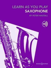 Learn As You Play Saxophone published by Boosey & Hawkes (Book/Online Audio)