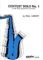 Harvey: Contest Solo for Tenor Saxophone published by Studio