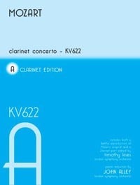 Mozart: Concerto A Major KV622 for Clarinet in A published by Mayhew