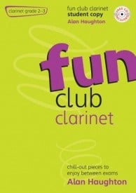 Fun Club Clarinet Grade 2 to 3 - Student Book published by Mayhew (Book & CD)