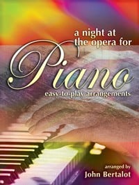 A Night at the Opera for Easy Piano published by Mayhew