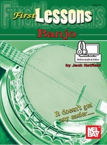 First Lessons for the Banjo published by Mel Bay (Book/Online Audio)