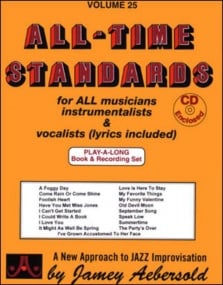 Aebersold 25: All-Time Standards for All Instruments (Book & CD)