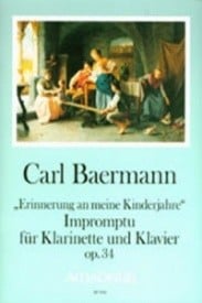 Baermann: Impromptu Opus 34 for Clarinet published by Amadeus