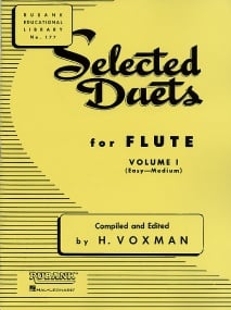 Selected Duets Volume 1 for Flute published by Rubank