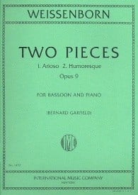 Weissenborn: Two Pieces Opus 9 for Bassoon published by IMC