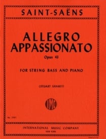 Saint-Sans: Allegro Appassionato for Double Bass published by IMC