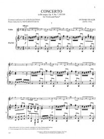 Vivaldi: Concerto in Bb Opus 9/7 RV359 (from La Cetra) for Violin published by IMC