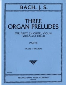 Bach: 3 Organ Preludes published by IMC
