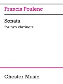 Poulenc Sonata for Two Clarinets published by Chester