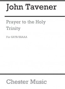 Tavener: Prayer To The Holy Trinity published by Chester