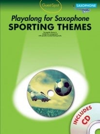 Guest Spot : Sporting Themes - Alto Saxophone published by Wise (Book & CD)
