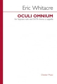 Whitacre: Oculi Omnium SATB published by Chester
