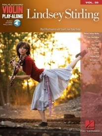 Violin Play-Along: Lindsey Stirling published by Hal Leonard (Book/Online Audio)