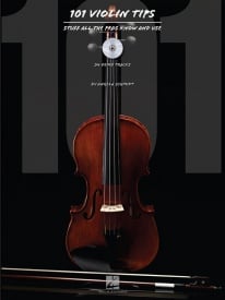101 Violin Tips: Stuff All The Pros Know And Use published by Hal Leonard (Book & CD)