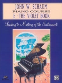 Schaum Piano Course Book E (Violet) published by Alfred