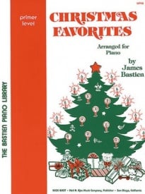 Bastien Christmas Favorites Primer Level for Piano published by KJOS