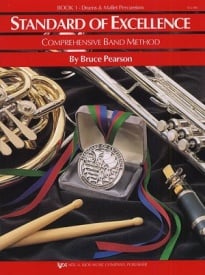 Standard Of Excellence: Comprehensive Band Method Book 1 (Drums/Mallet Percussion) published by KJOS