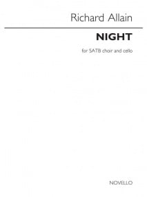 Allain: Night SATB published by Novello