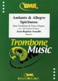 Senaill: Andante & Allegro Spiritoso for Bass Trombone published by Marc Reift