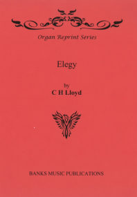 Lloyd: Elegy for Organ published by Banks