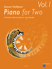 Hellbach: PIano For Two Book 1 published by Acanthus