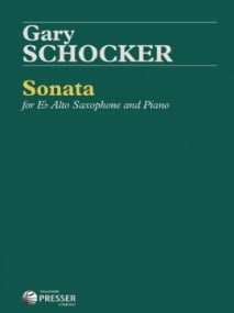 Schocker: Sonata for Alto Saxophone published by Presser