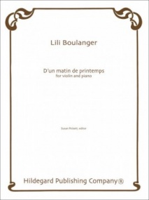 Boulanger: D'un Matin De Printemps for Violin published by Hildegard