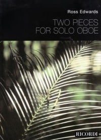 Edwards: 2 Pieces for Solo Oboe published by Ricordi
