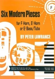 Lawrance: Six Modern Pieces for Horn in F published by Brasswind