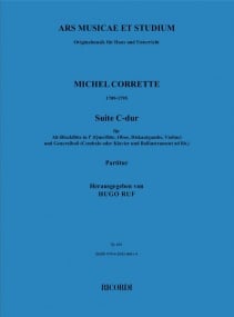 Corrette: Suite in C major for Recorder published by Ricordi