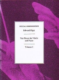 Elgar: 10 Pieces Volume 1 for Violin published by Thames