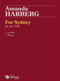 Harberg: For Sydney for Solo Viola published by Presser