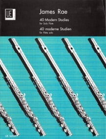 Rae: 40 Modern Studies for Flute published by Universal Edition