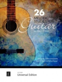 Coles: 26 Melodic Studies for Guitar published by Universal
