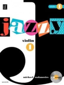 Jazzy Violin 1 published by Universal Edition (Book & CD)