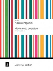 Paganini: Movimento Perpetuo for Violin published by Universal