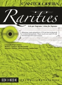 Cantolopera : Rarities - Arias for Soprano published by Ricordi (Book & CD)