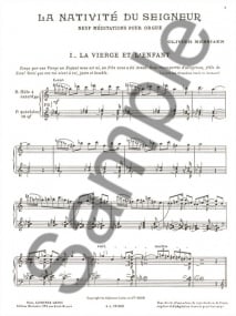 Messiaen: La Nativite du Seigneur Volume 1 for Organ published by Leduc