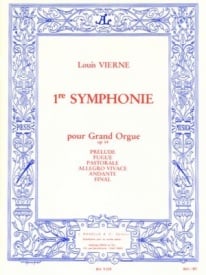Vierne: Symphony No 1 Opus 14 for Organ published by Hamelle