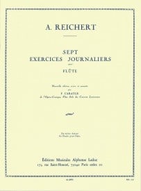 Reichert: 7 Exercices Journaliers Opus 5 for Flute published by Leduc