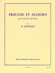Donato: Prlude Et Allegro for Trumpet published by Leduc
