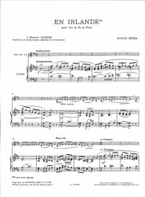 Bozza: En Irlande for French Horn published by Leduc