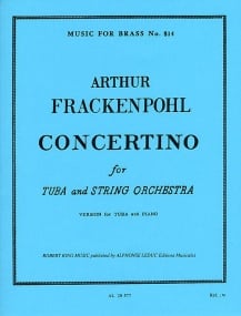 Frackenpohl: Concertino for Tuba published by Leduc